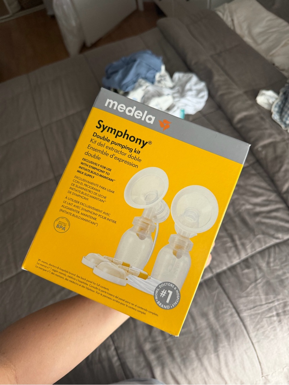 MEDELA double breast pumping kit